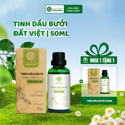 Tinh dầu bưởi nguyên chất Đất Việt 50ml