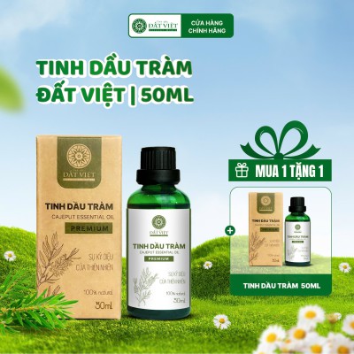 Tinh dầu Tràm nguyên chất Đất Việt 50ml
