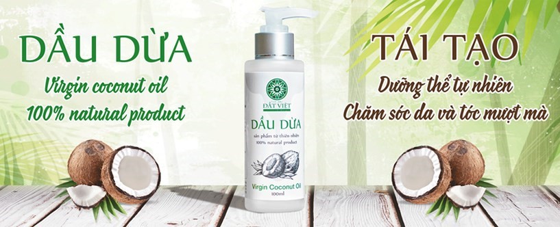 Dầu dừa đất việt