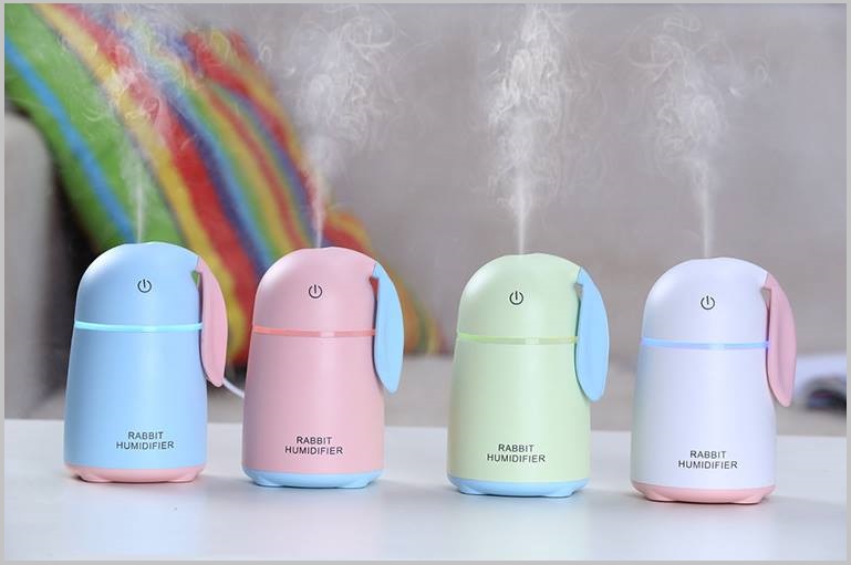 Máy phun sương khuếch tán tinh dầu mini Rabbit Humidifier - Ảnh 1