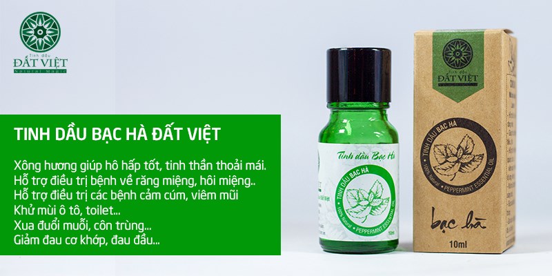 tinh dầu bạc hà