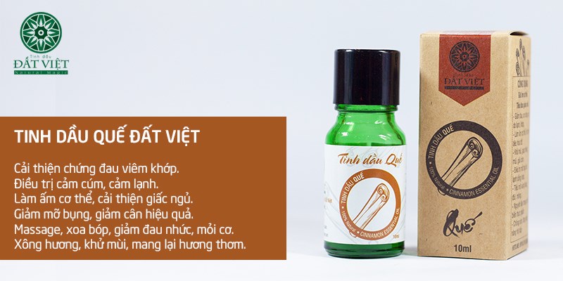 Tinh dầu quế đất việt